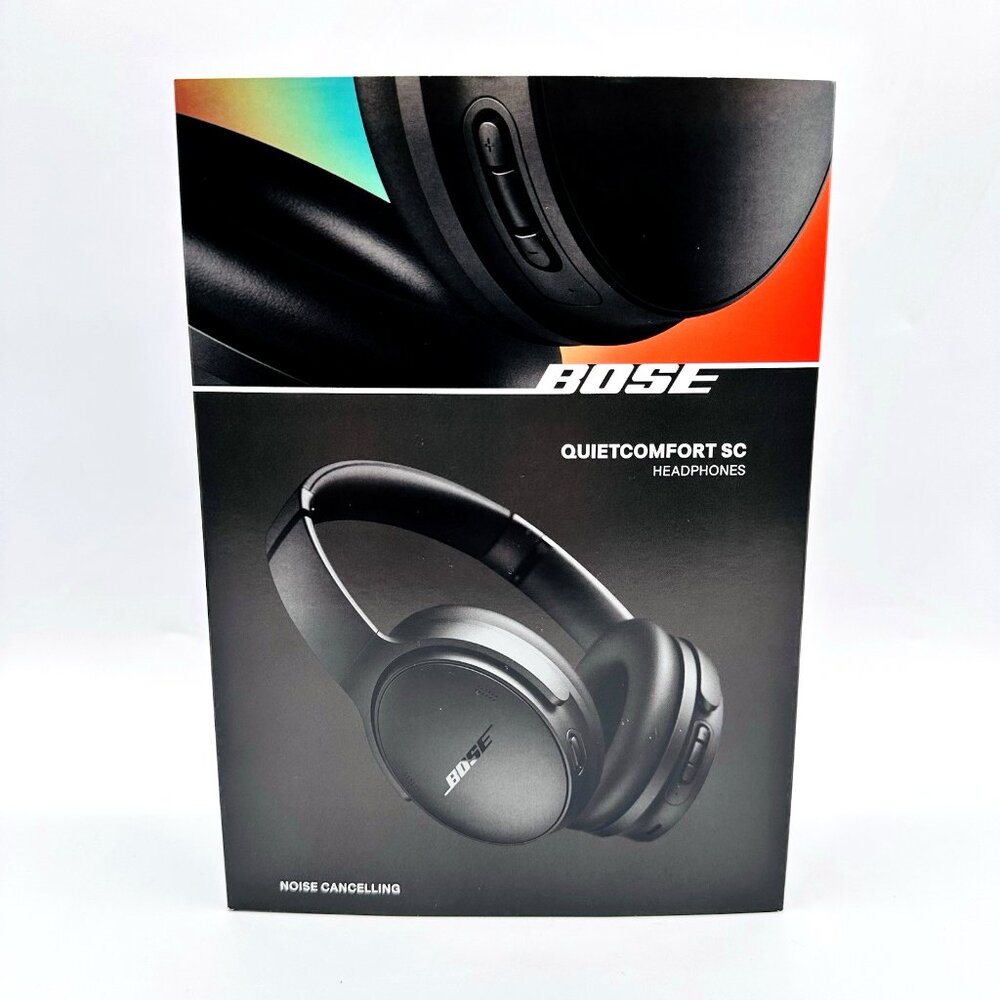 Bose QuietComfort SC Bluetooth Wireless Over-Ear Headphones - Black - New/Sealed